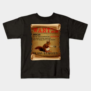 vintage wanted deez nuts poster 1 Kids T-Shirt